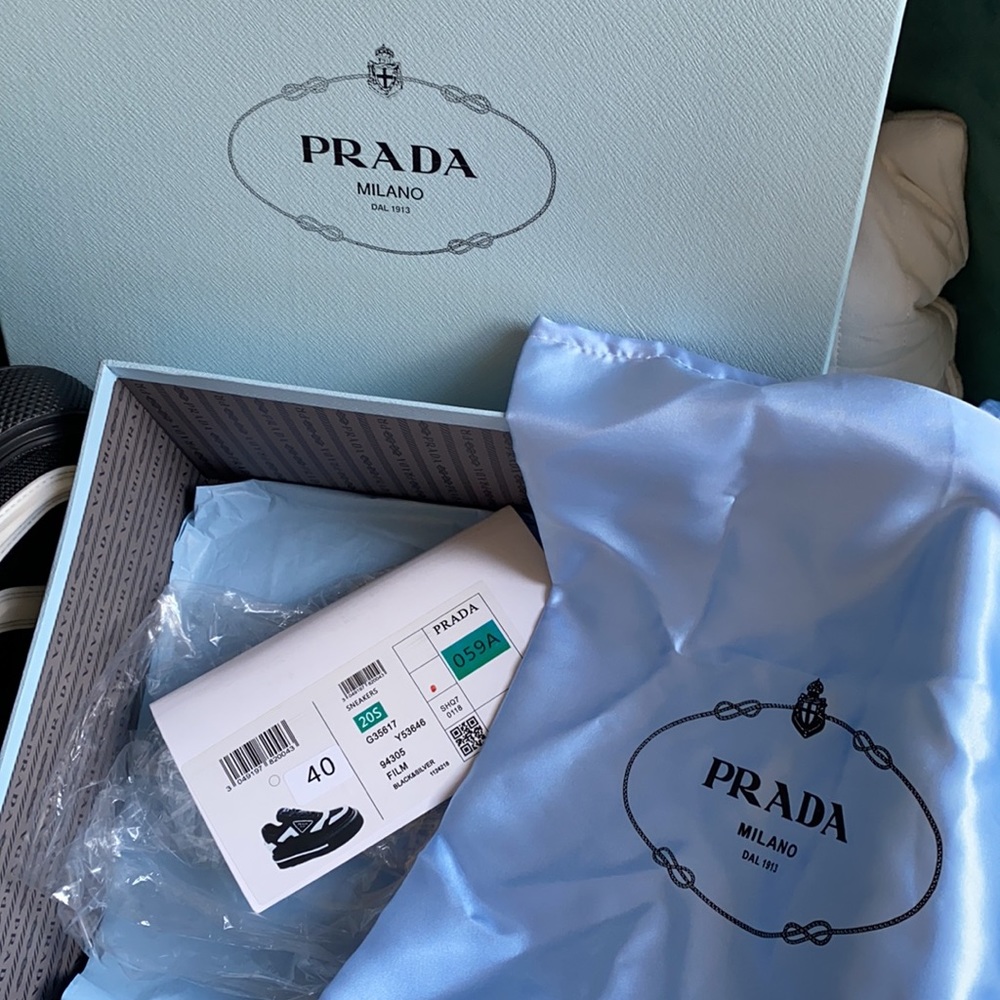 Mens Prada Platform Sneakers - Picture 7 of 7